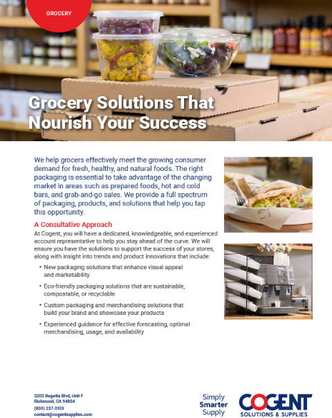 Grocery Insert Sheet